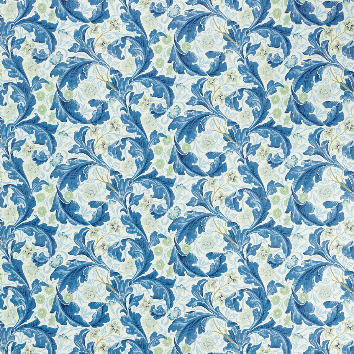 Morris &amp; Co &#39;Leicester - Paradise Blue&#39; Fabric