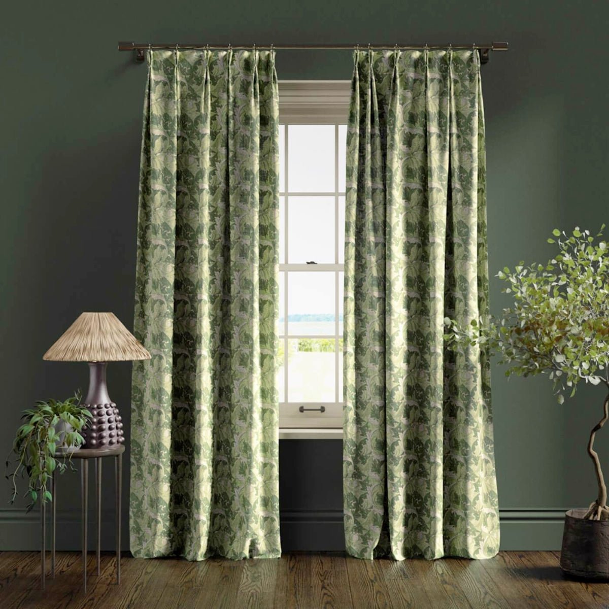 William Morris Acanthus Curtains