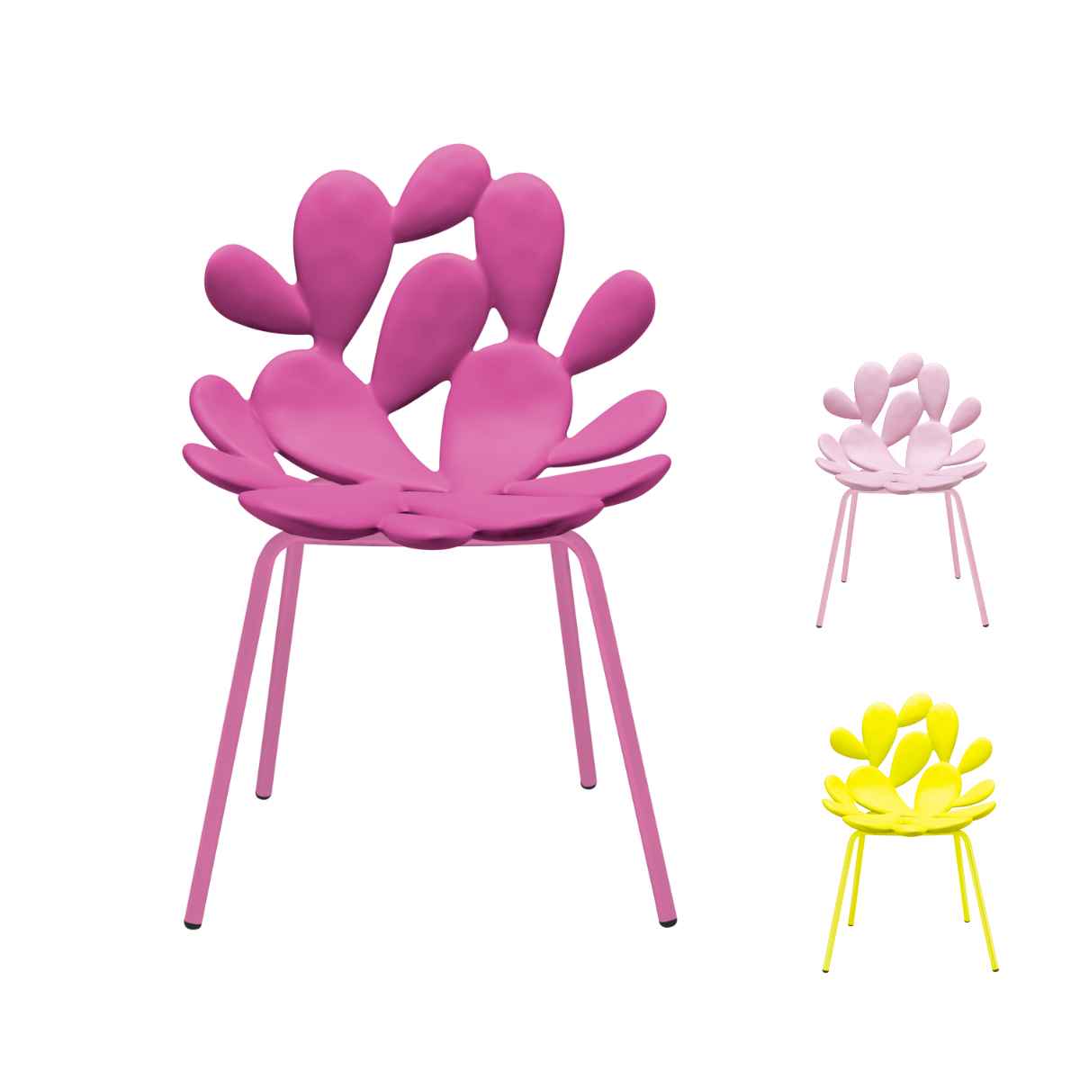 Filicudi Chair Coloured Set of 2 - Qeeboo