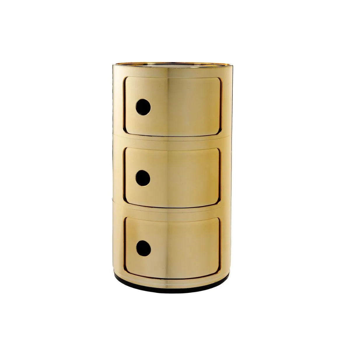 Componibili Metallic Cabinet 3 Tier - Kartell
