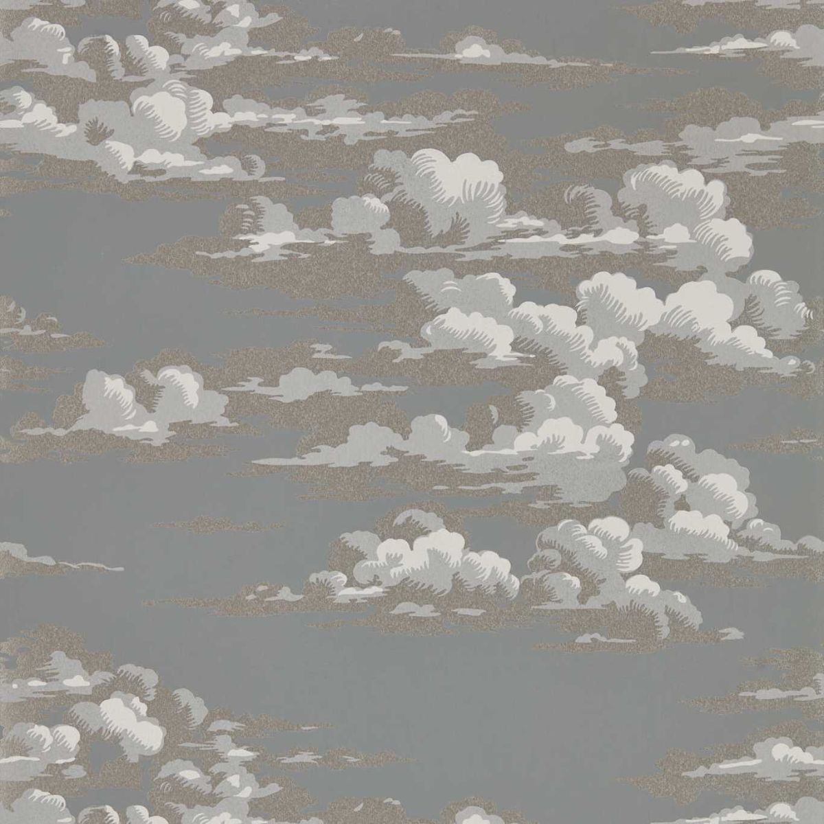 Sanderson &#39;Silvi Clouds - Taupe Grey&#39; Wallpaper