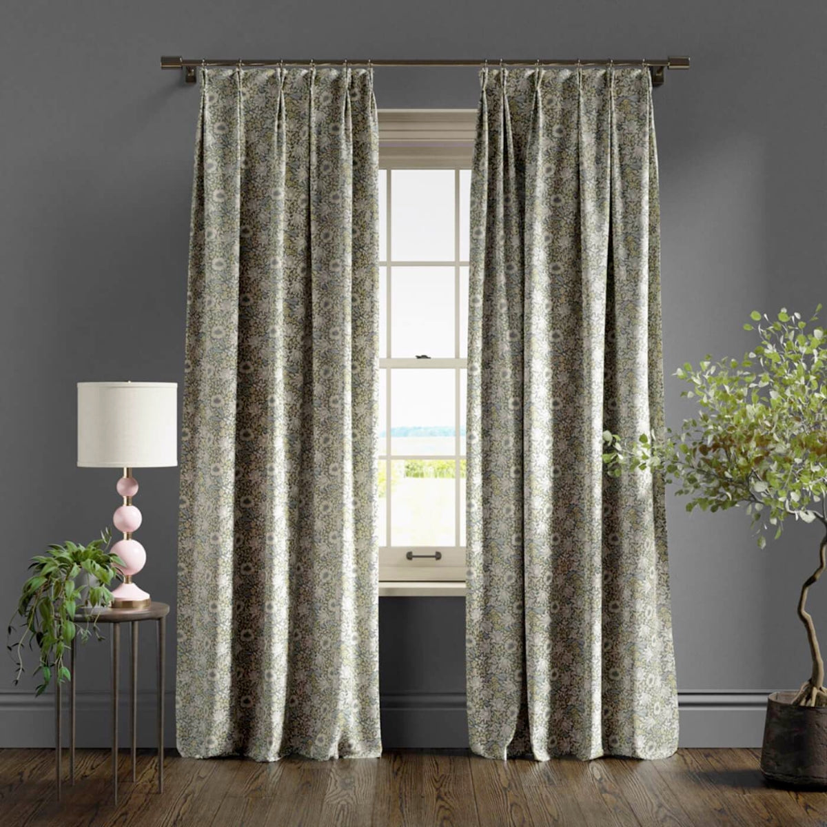 William Morris Mallow Curtains