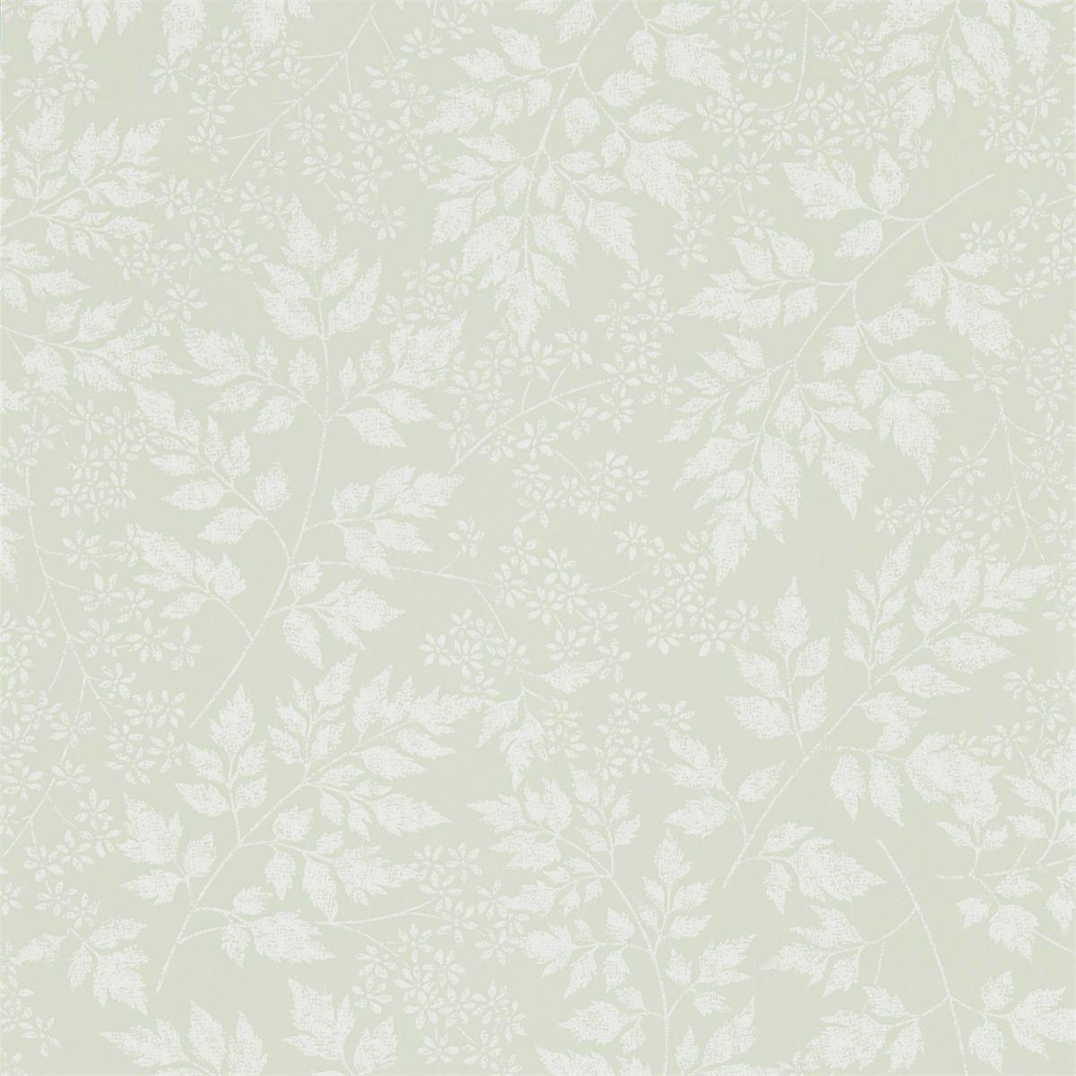 Sanderson &#39;Spring Leaves - Celadon&#39; Wallpaper