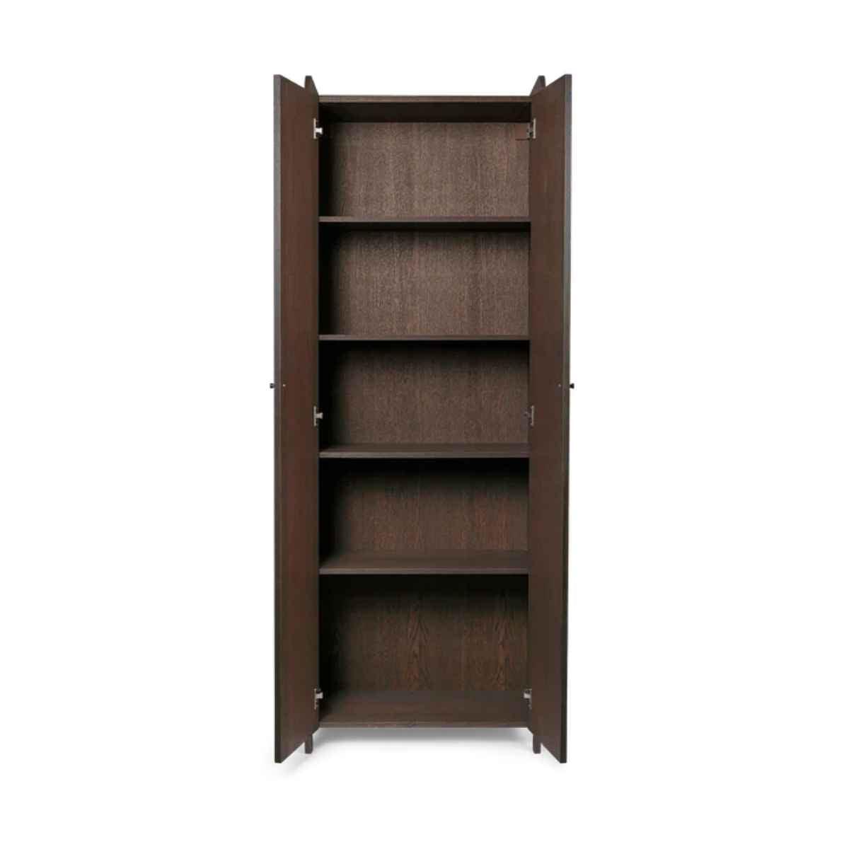 Sill Cupboard Tall Dark Stained Oak - ferm LIVING