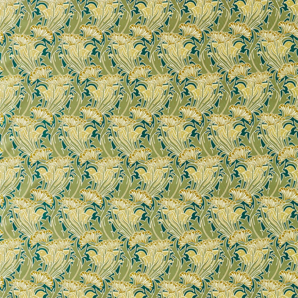 Morris &amp; Co &#39;Laceflower - Pistachio/Lichen&#39; Fabric