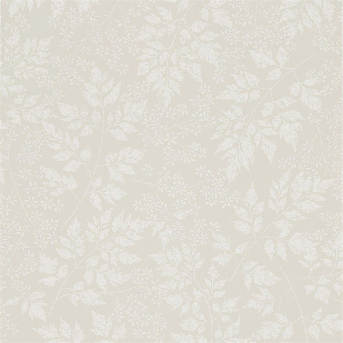 Sanderson &#39;Spring Leaves - Barley&#39; Wallpaper