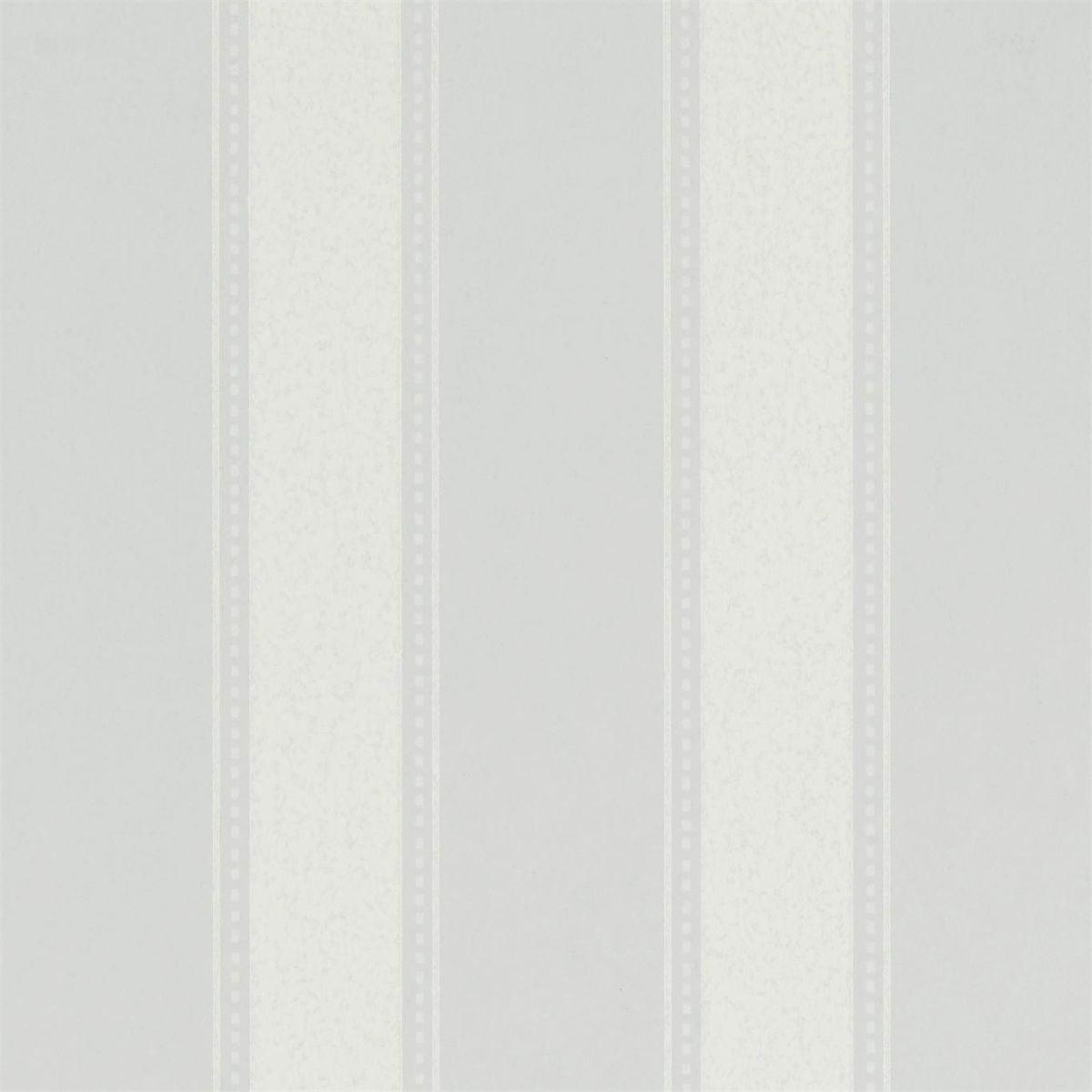 Sanderson &#39;Sonning Stripe - Powder Blue&#39; Wallpaper