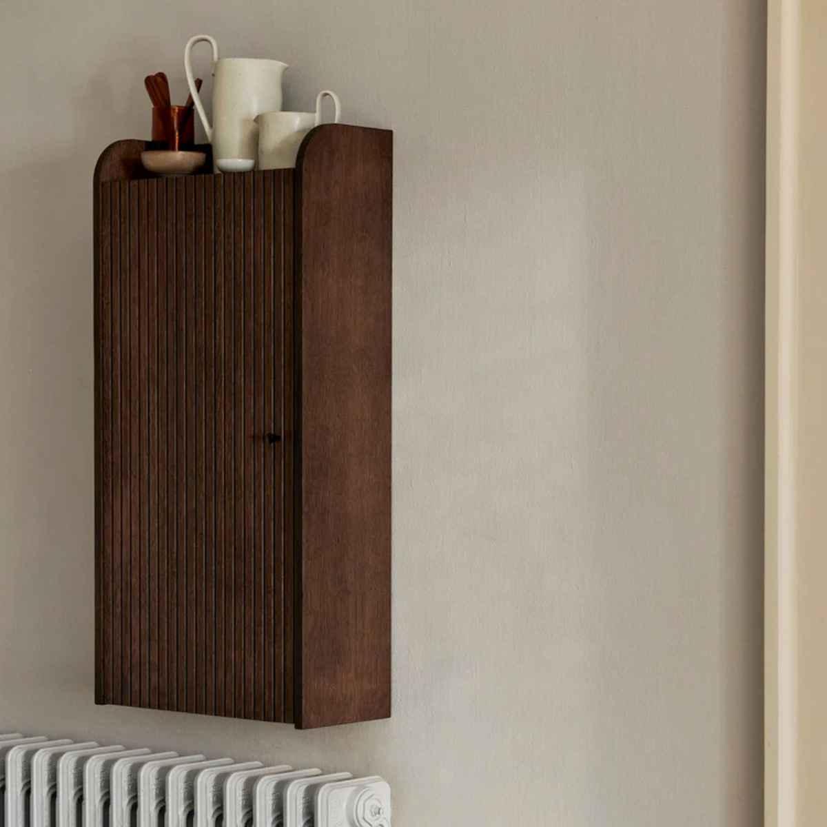 Sill Wall Cabinet Dark Stained Oak - ferm LIVING