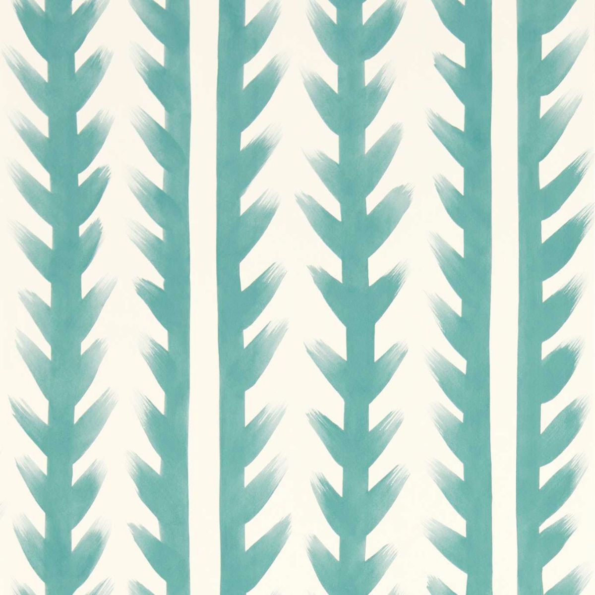 Harlequin X Sophie Robinson &#39;Sticky Grass - Aquamarine&#39; Wallpaper