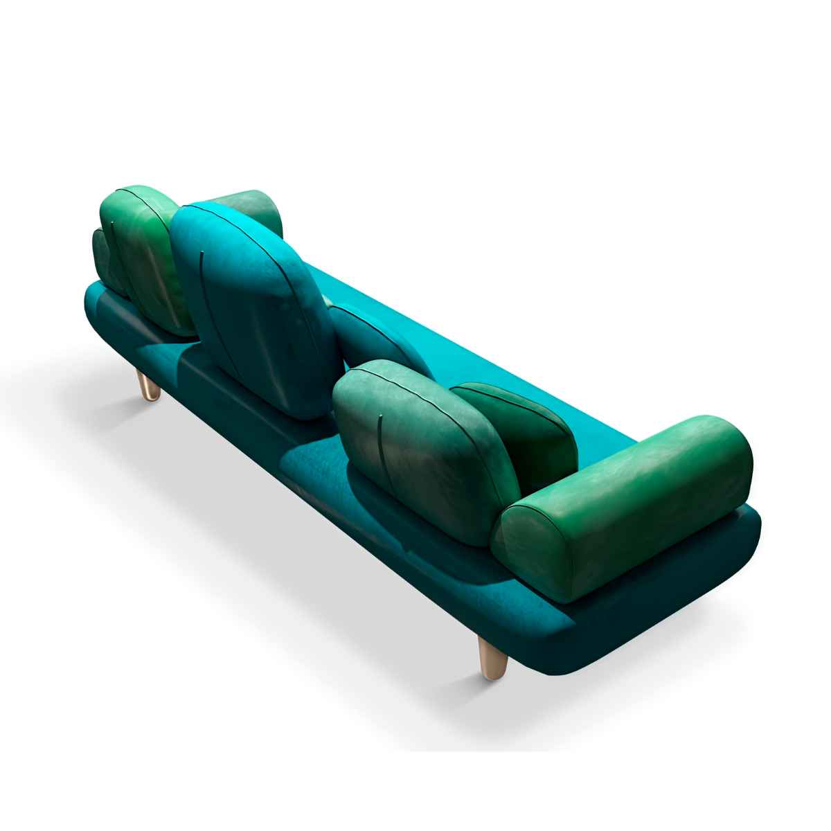 Forest 3 Seater Sofa by Marcantonio - Scarlet Splendour