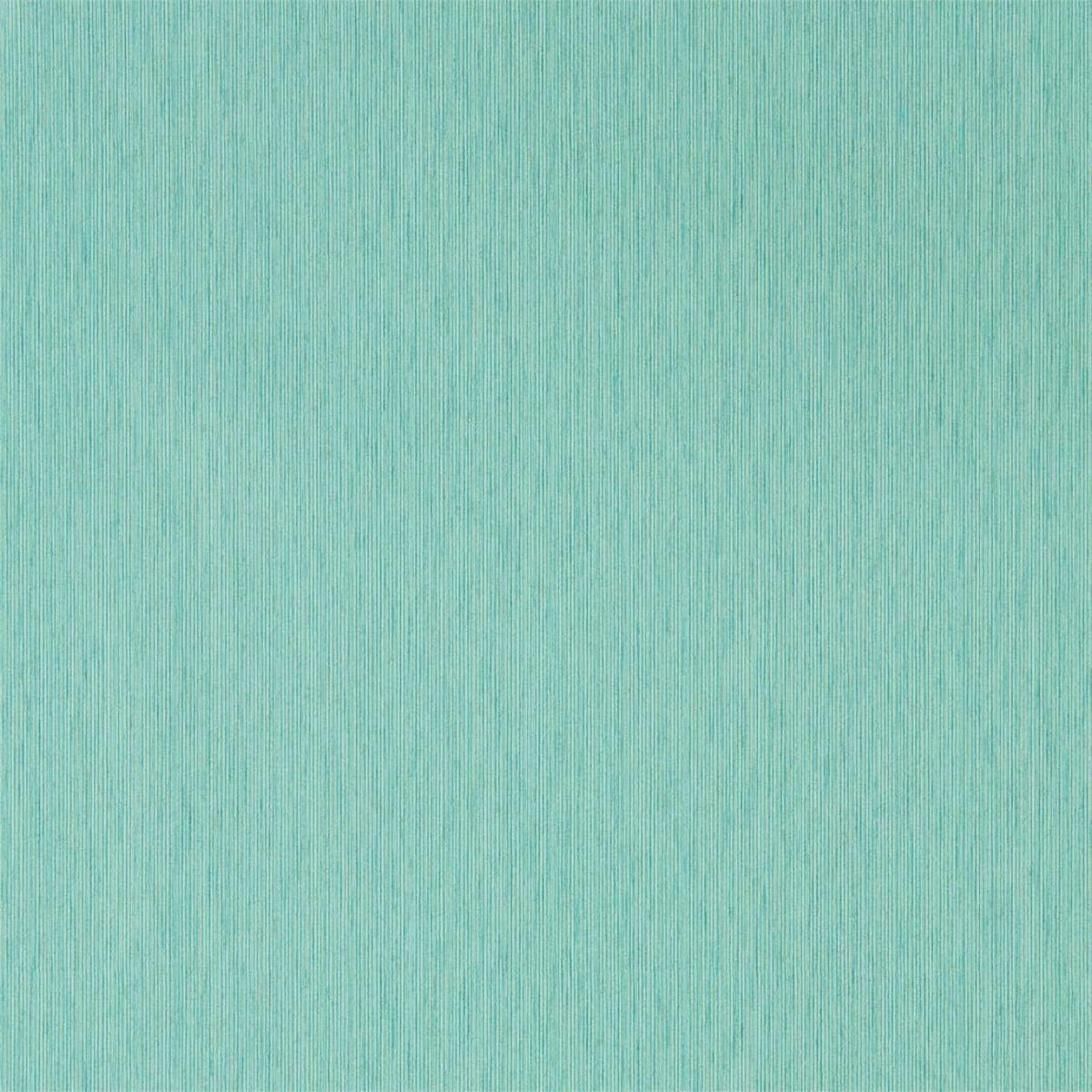 Sanderson &#39;Caspian Strie - Teal&#39; Wallpaper