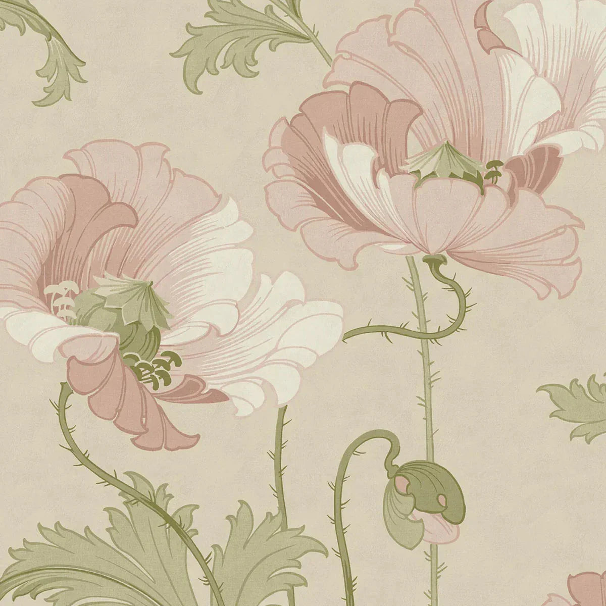 Vallmo Grand Mural Wallpaper - Borastapeter