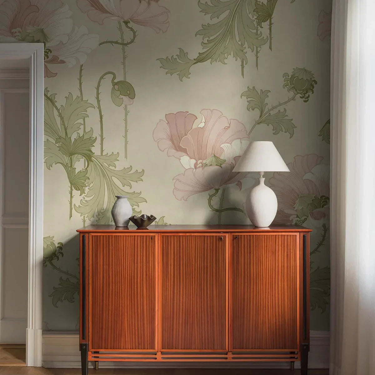 Vallmo Grand Mural Wallpaper - Borastapeter