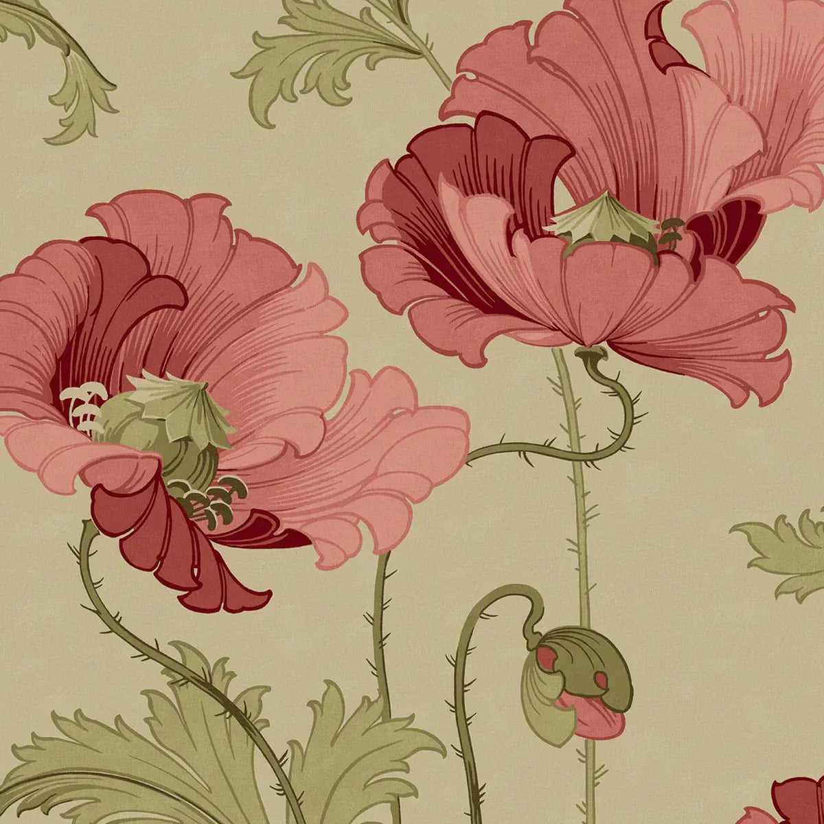 Vallmo Grand Mural Wallpaper - Borastapeter