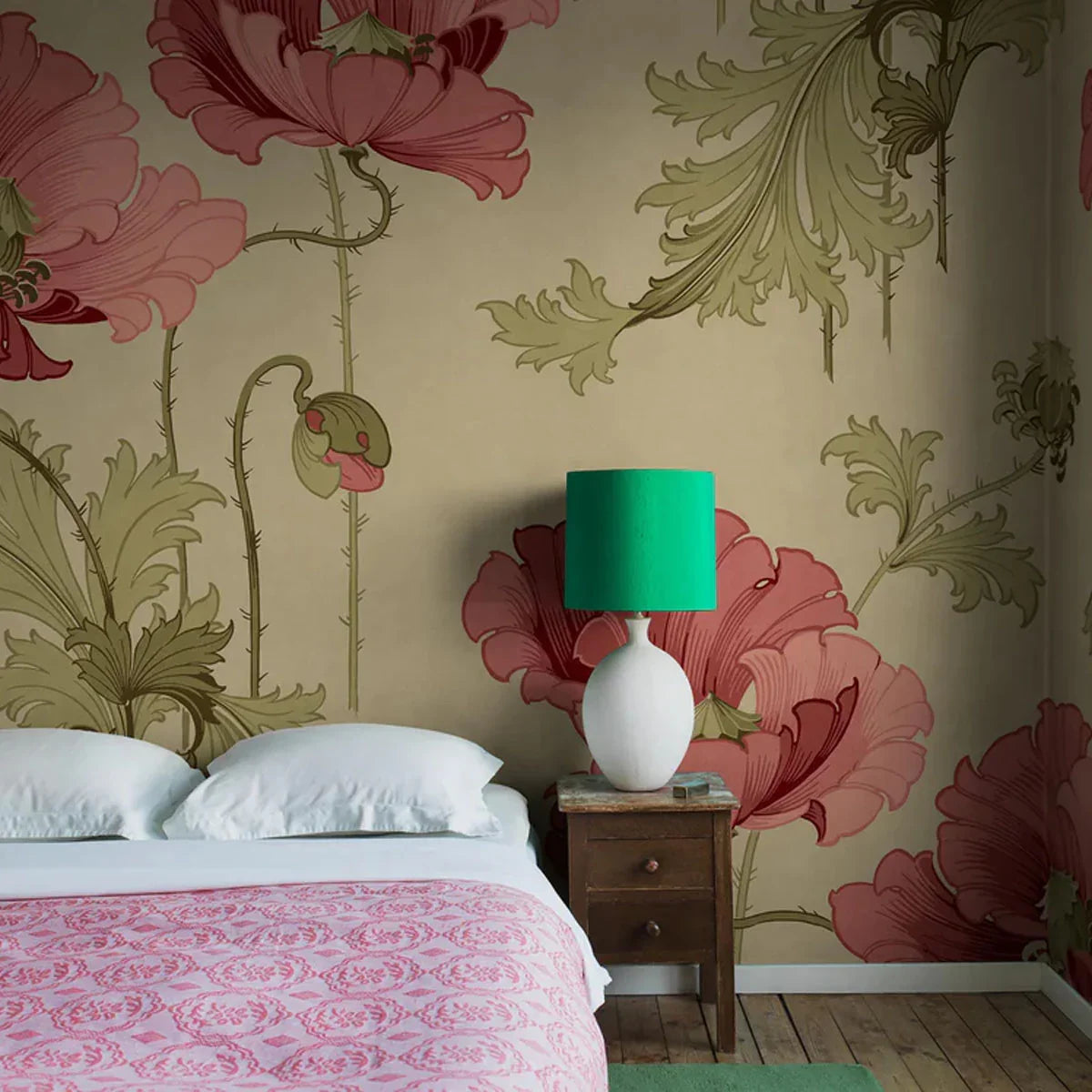 Vallmo Grand Mural Wallpaper - Borastapeter
