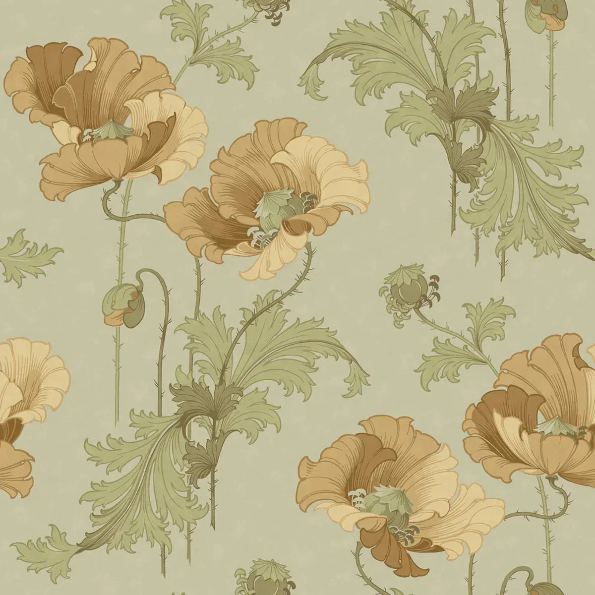 Vallmo Grand Mural Wallpaper - Borastapeter