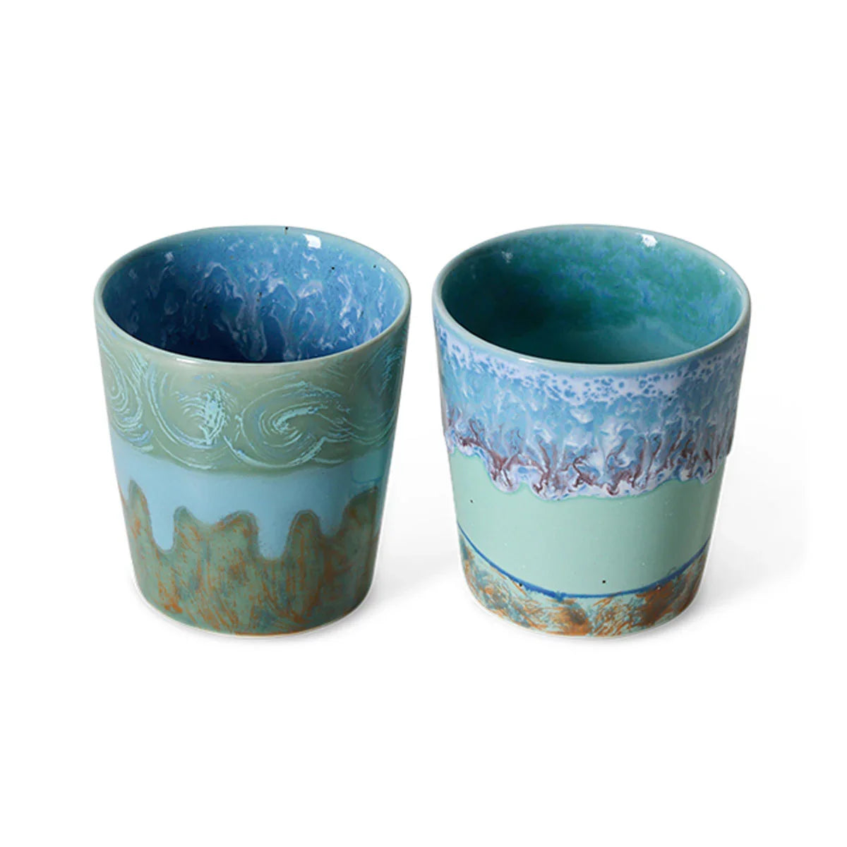 70s Ceramics Mugs - HKLIVING