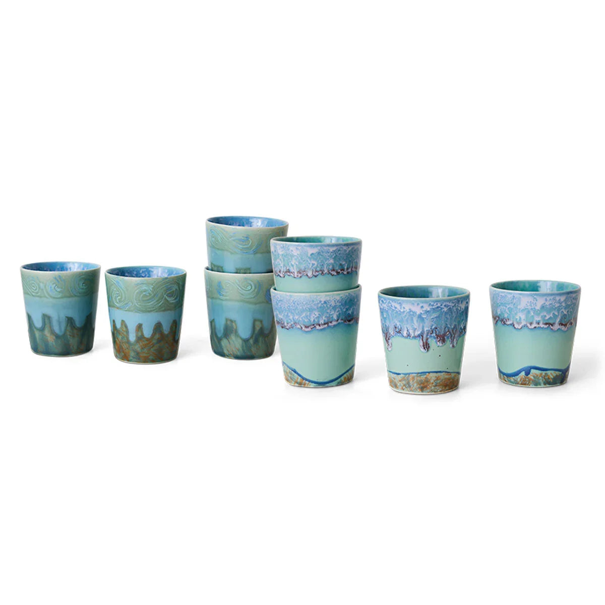70s Ceramics Mugs - HKLIVING