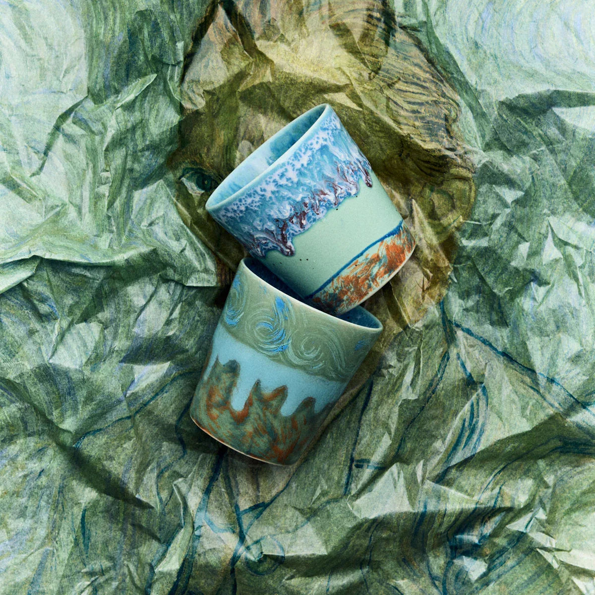 70s Ceramics Mugs - HKLIVING