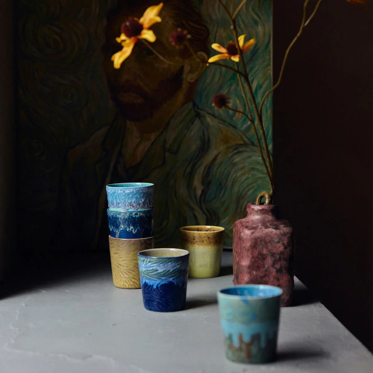 70s Ceramics Mugs - HKLIVING