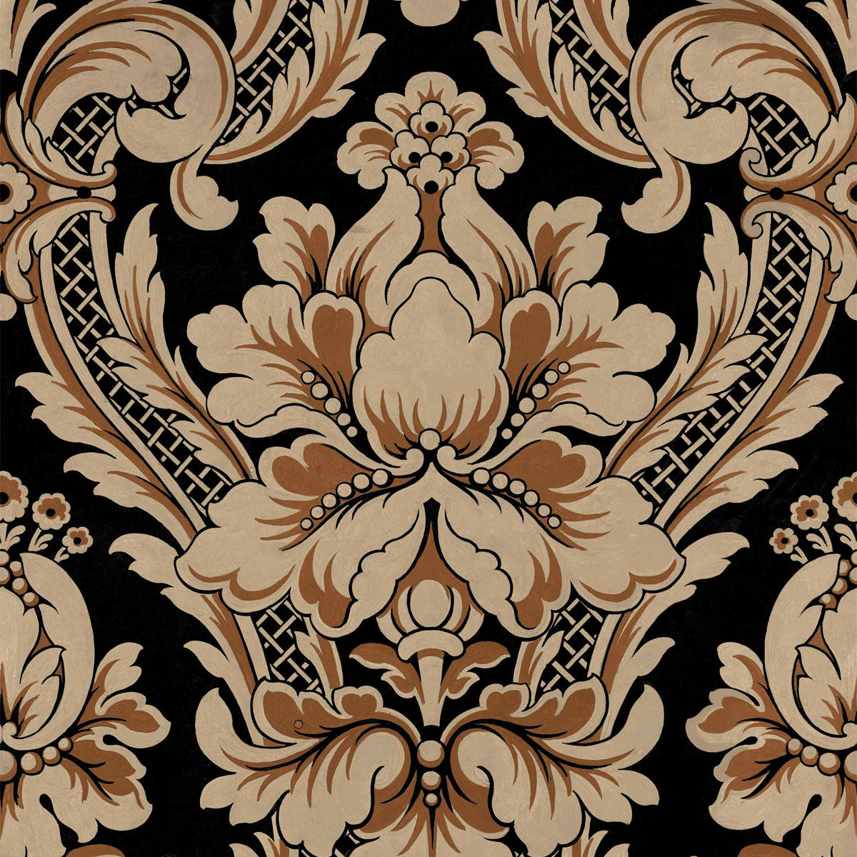 Venetian Damask Wallpaper - Coordonne