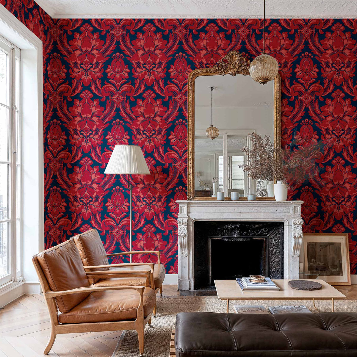 Venetian Damask Wallpaper - Coordonne
