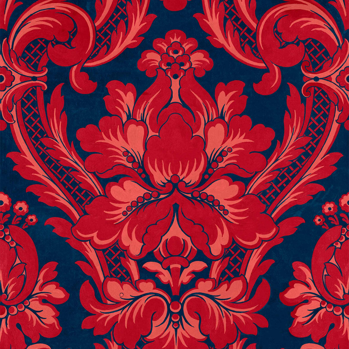 Venetian Damask Wallpaper - Coordonne