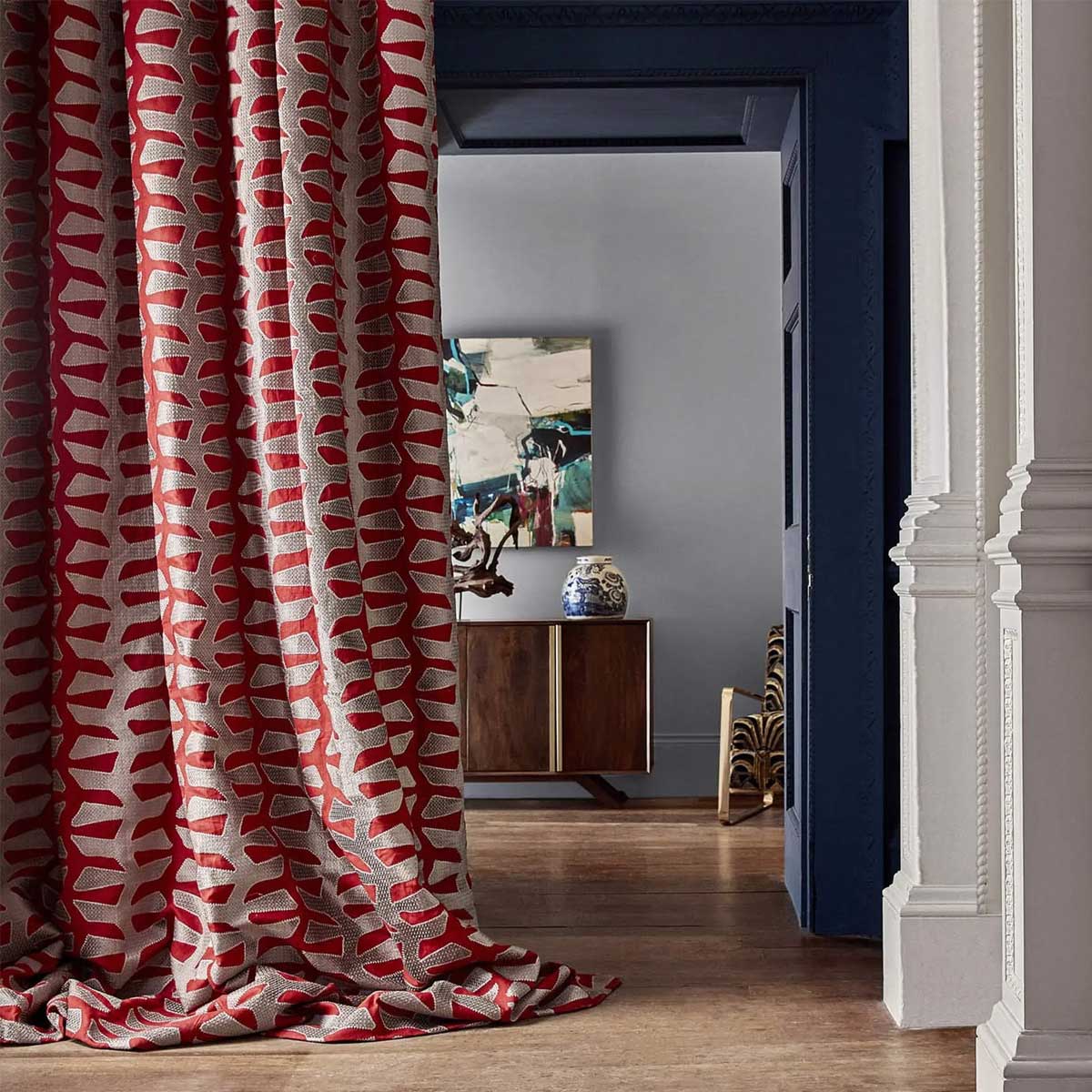 Verdi Applique Fabric - Zoffany