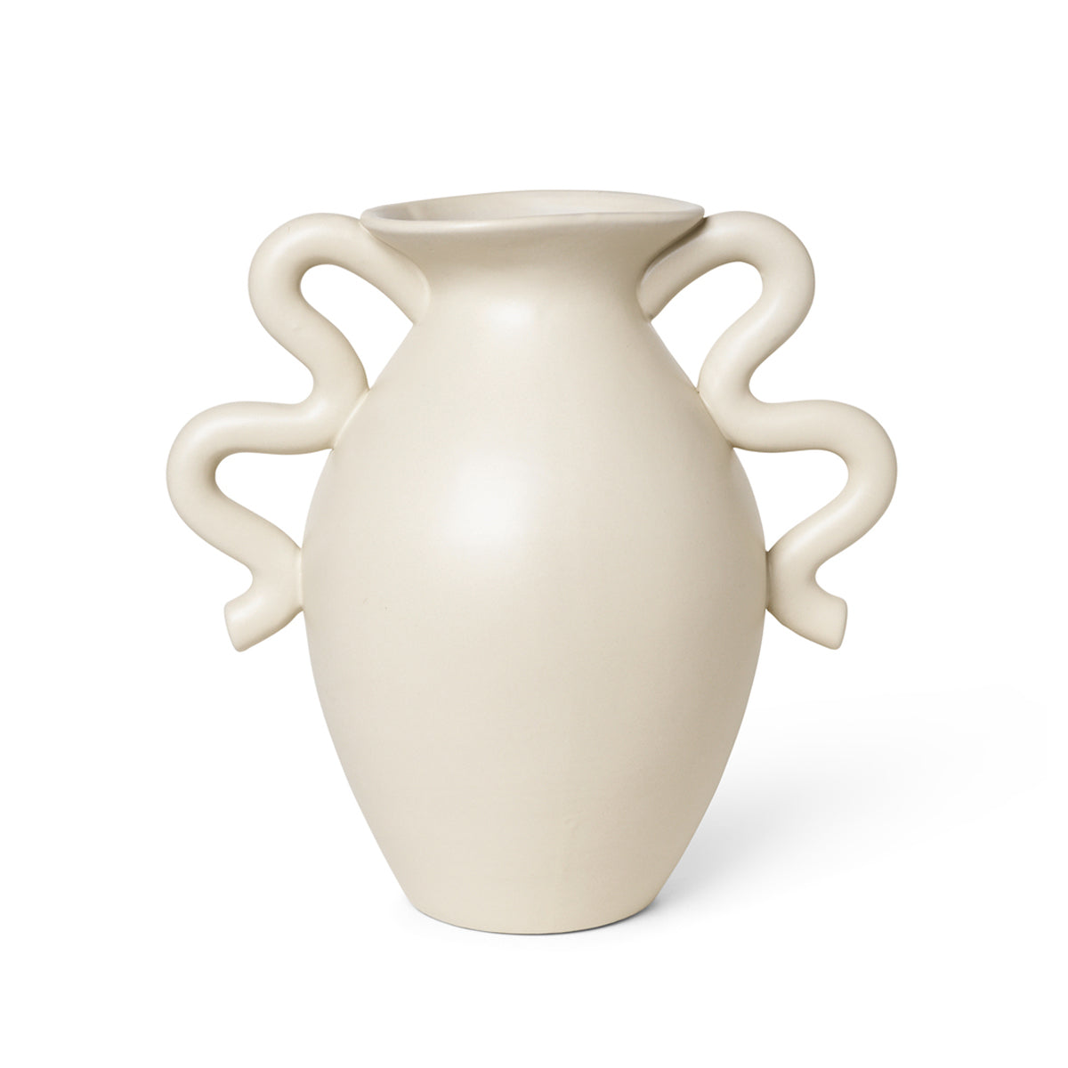 Verso Table Vase Cream - ferm LIVING