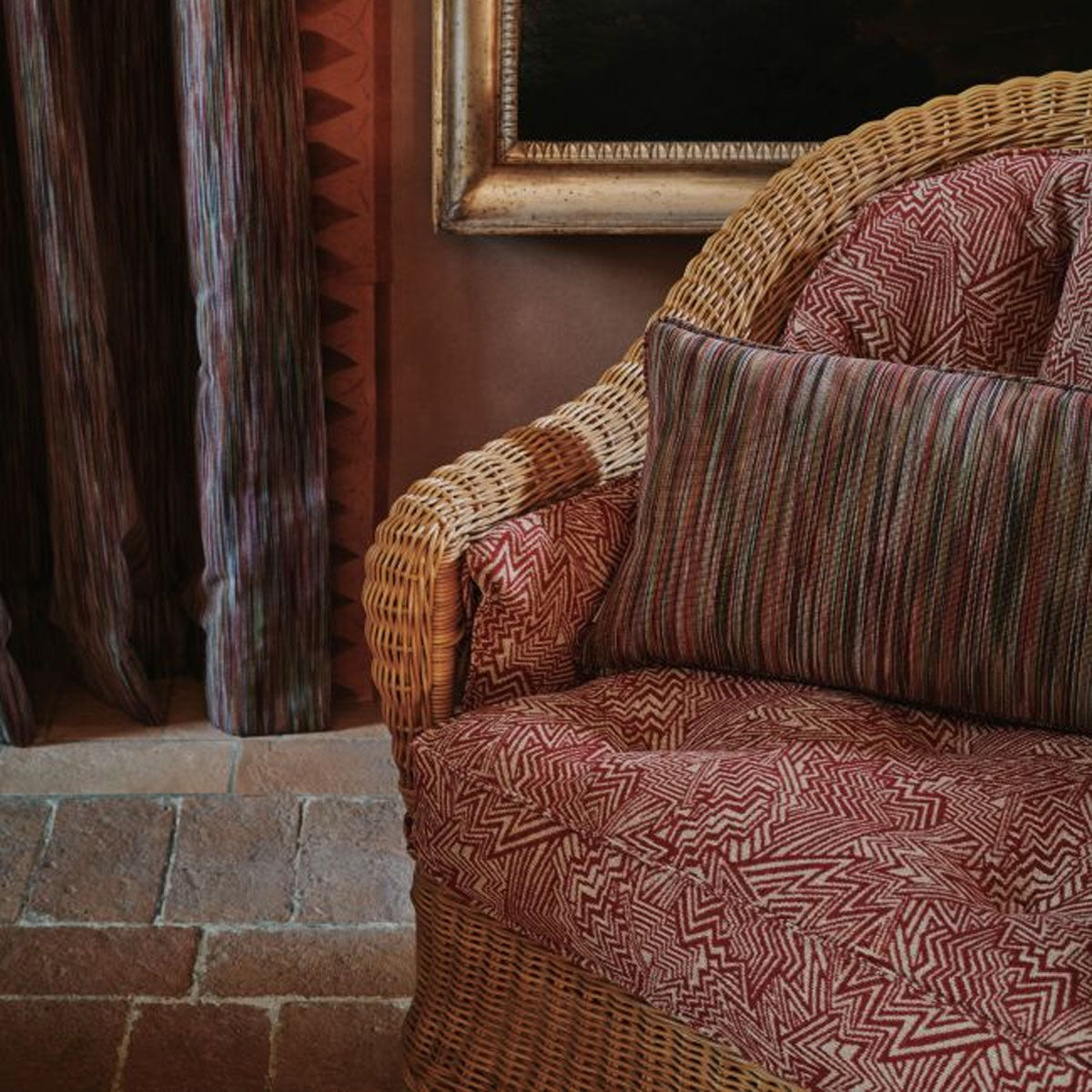 Vertigo Weave Fabric - Liberty