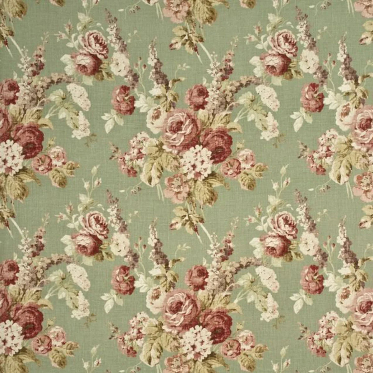 Vintage Floral Fabric - Mulberry Home