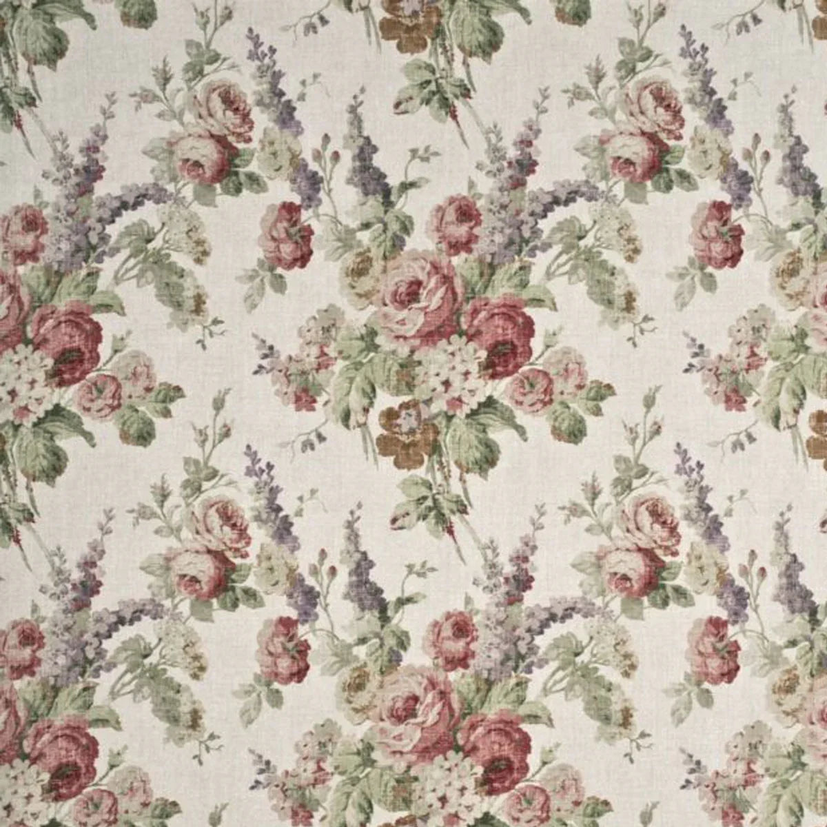 Vintage Floral Fabric - Mulberry Home