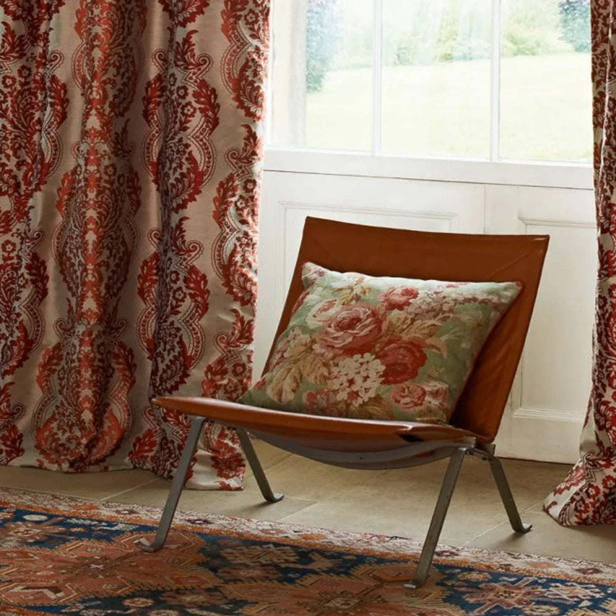 Vintage Floral Fabric - Mulberry Home