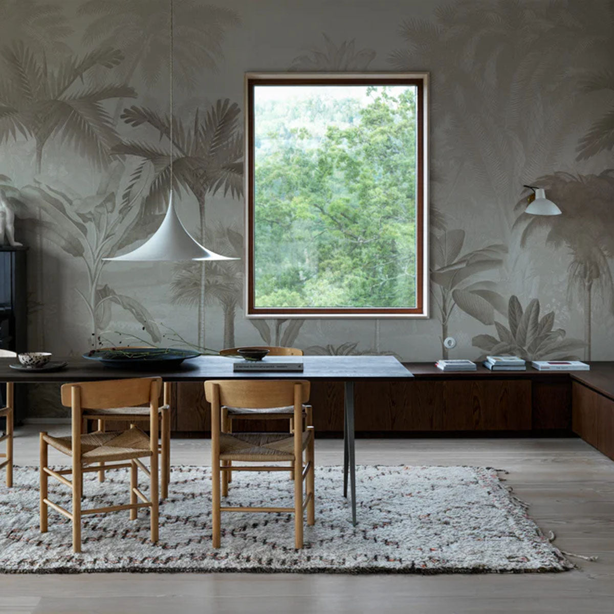 Vintage Palms Mural Wallpaper - Borastapeter