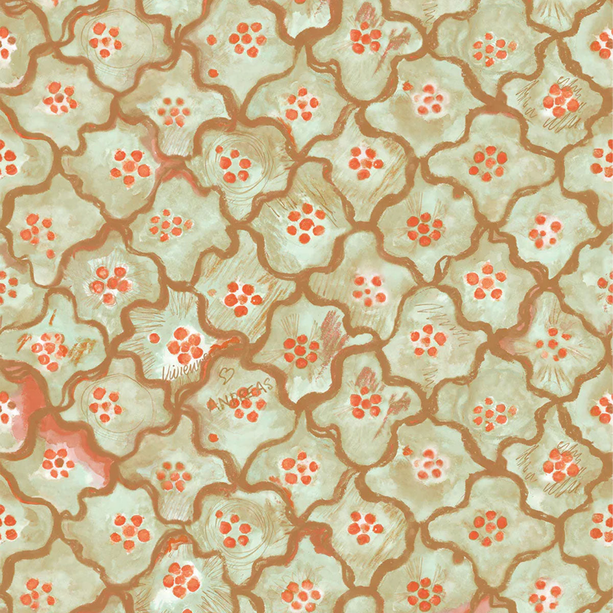 Vivienne Love Andreas Wallpaper - Cole & Son x Vivienne Westwood