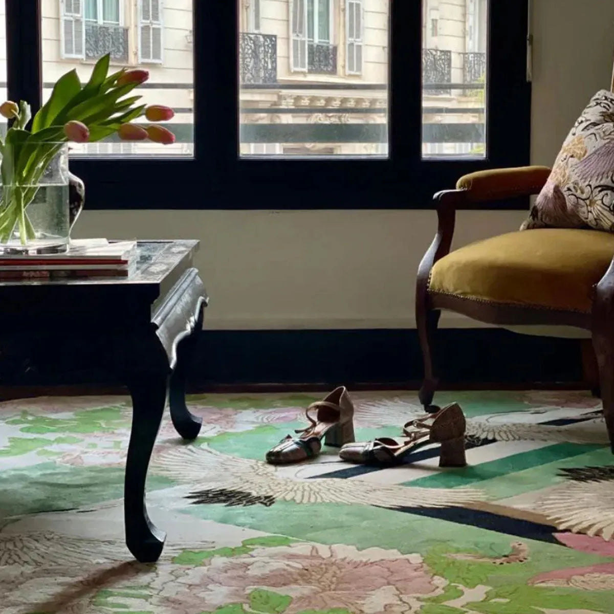 Vogue Deco Hand Tufted Rug - Wendy Morrison Design - Courthouse Interiors