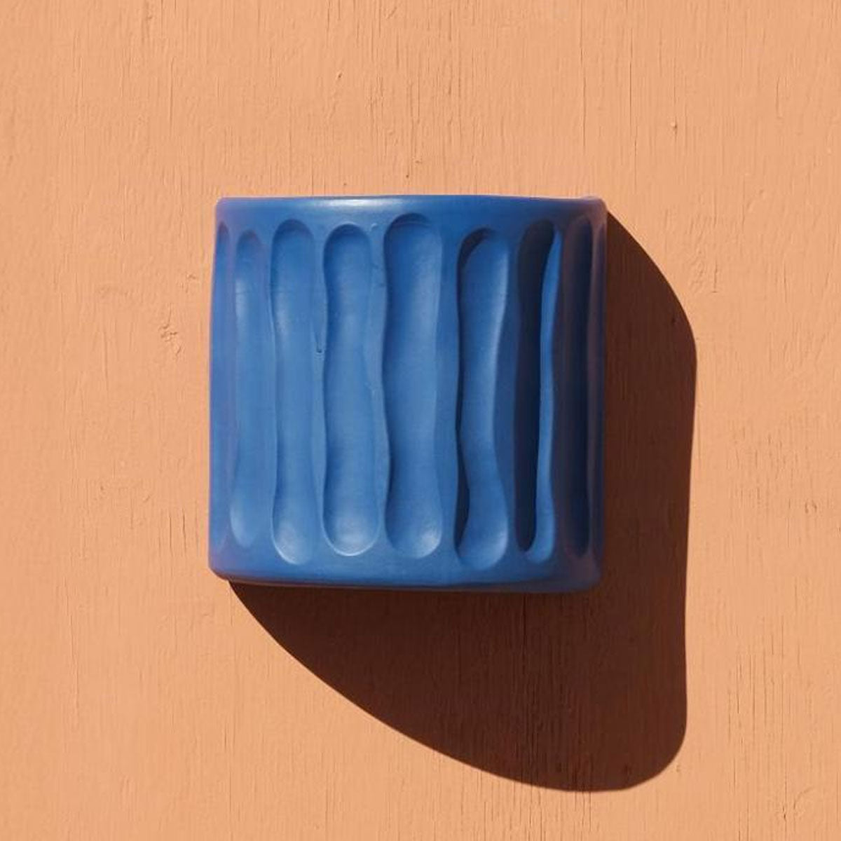 Magna Graecia Terracotta Wall Vase Dorico Blue - Seletti
