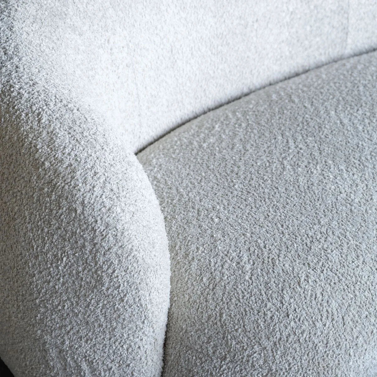 Waverley Curved Mini Sofa Cream - Courthouse Furniture
