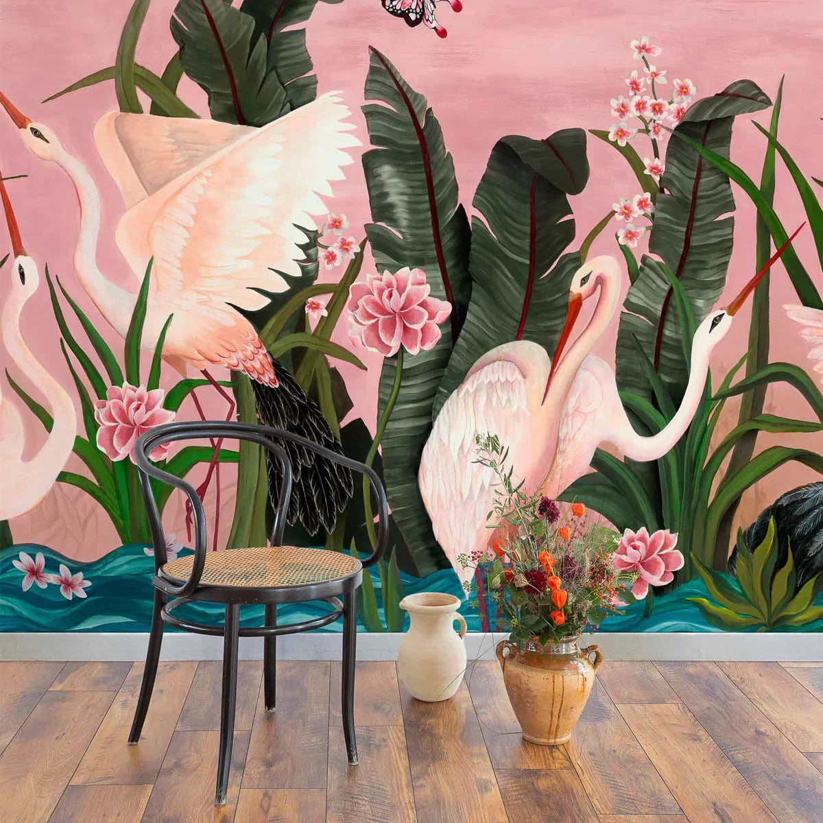 Wetlands Mural Wallpaper - Coordonne