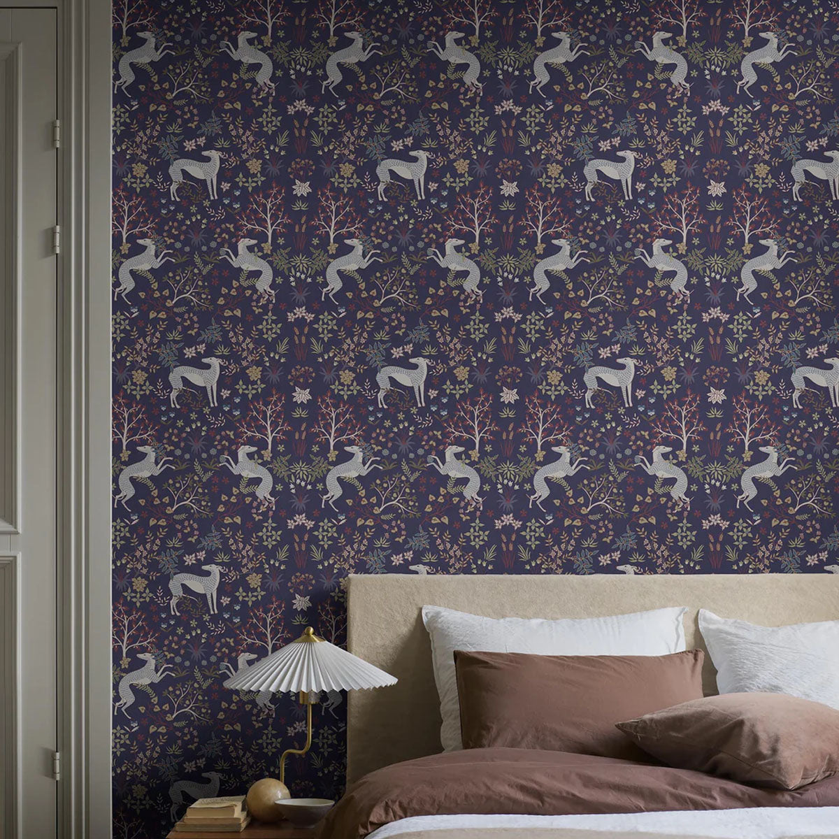 Whippet Mural Wallpaper - Borastapeter