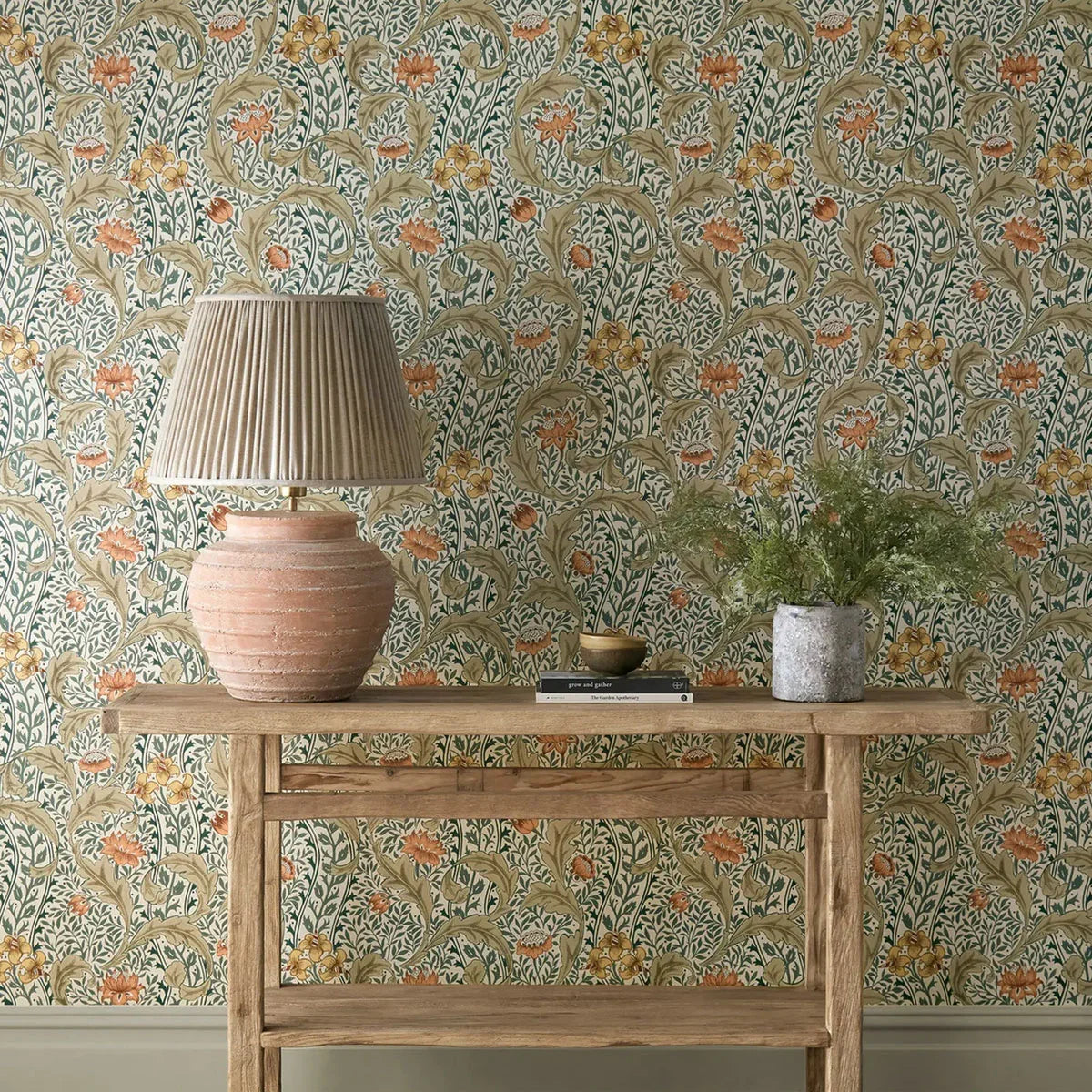 Wild Tulip & Vine Wallpaper - Morris & Co
