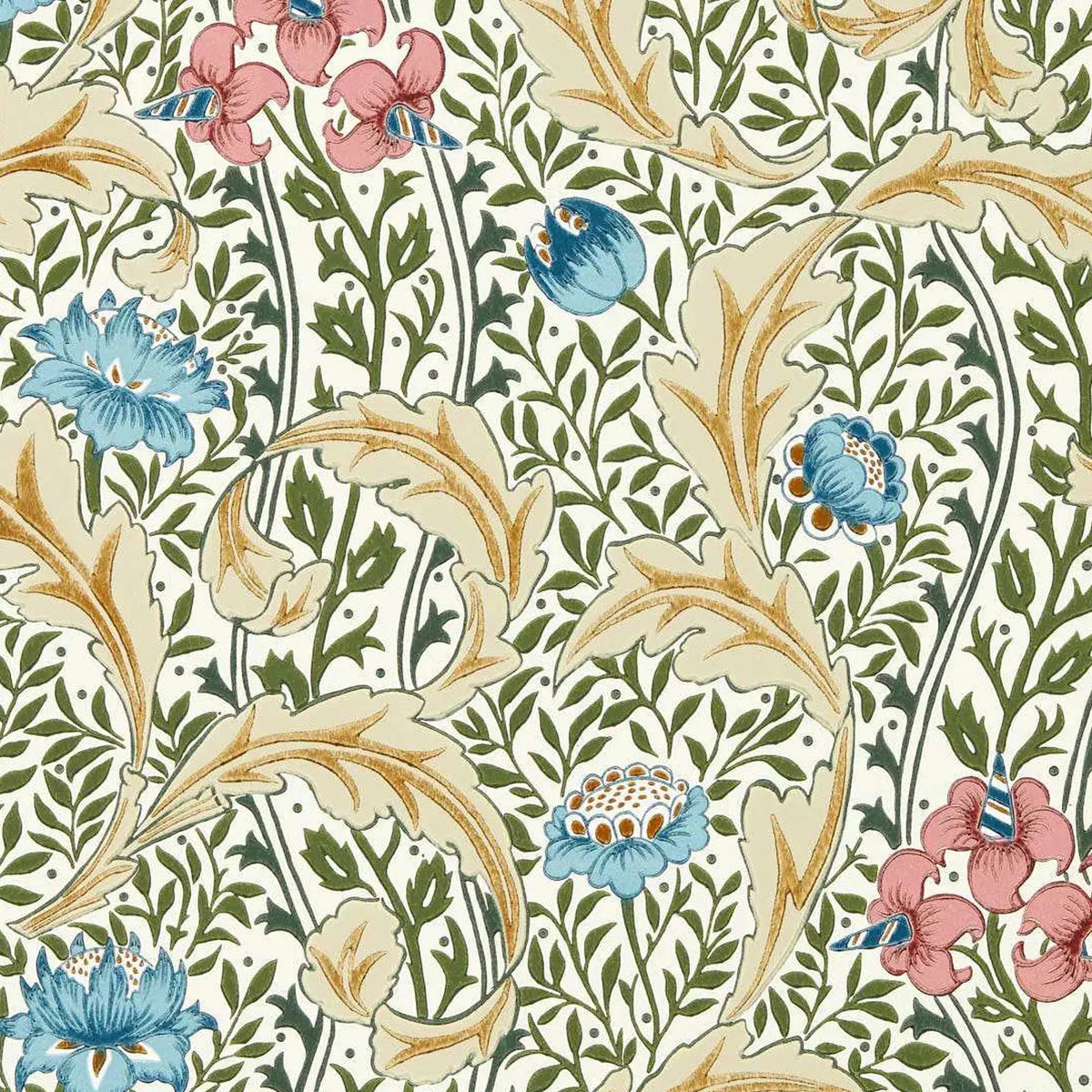 Wild Tulip & Vine Wallpaper - Morris & Co