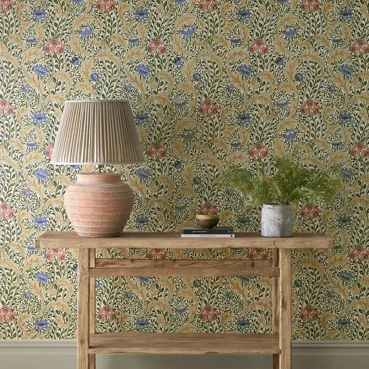 Wild Tulip & Vine Wallpaper - Morris & Co