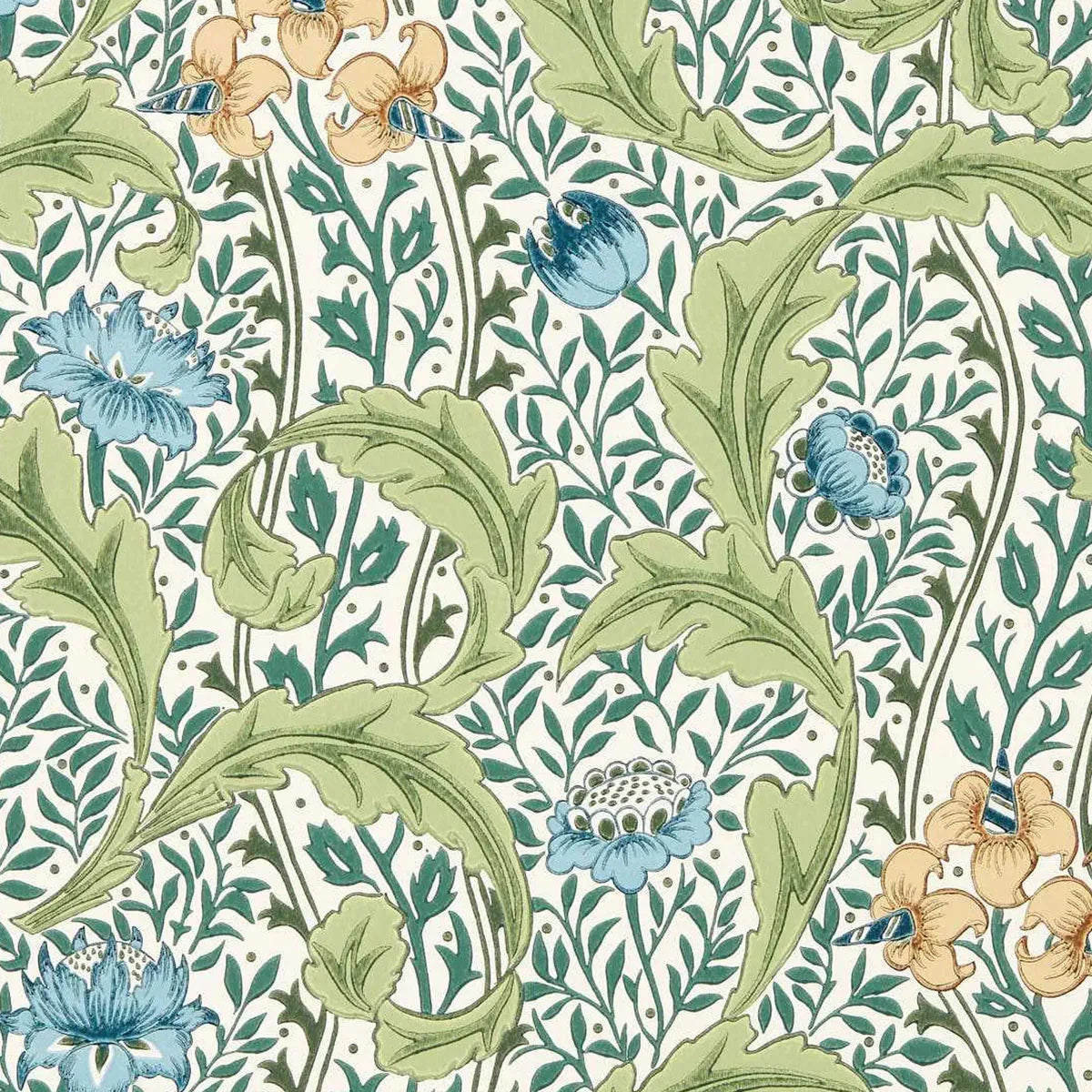 Wild Tulip & Vine Wallpaper - Morris & Co
