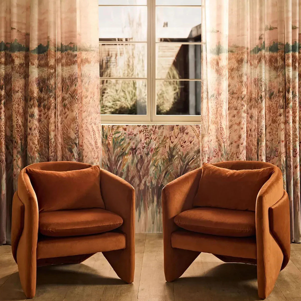 Wildbloom Print Fabric - Clarke & Clarke