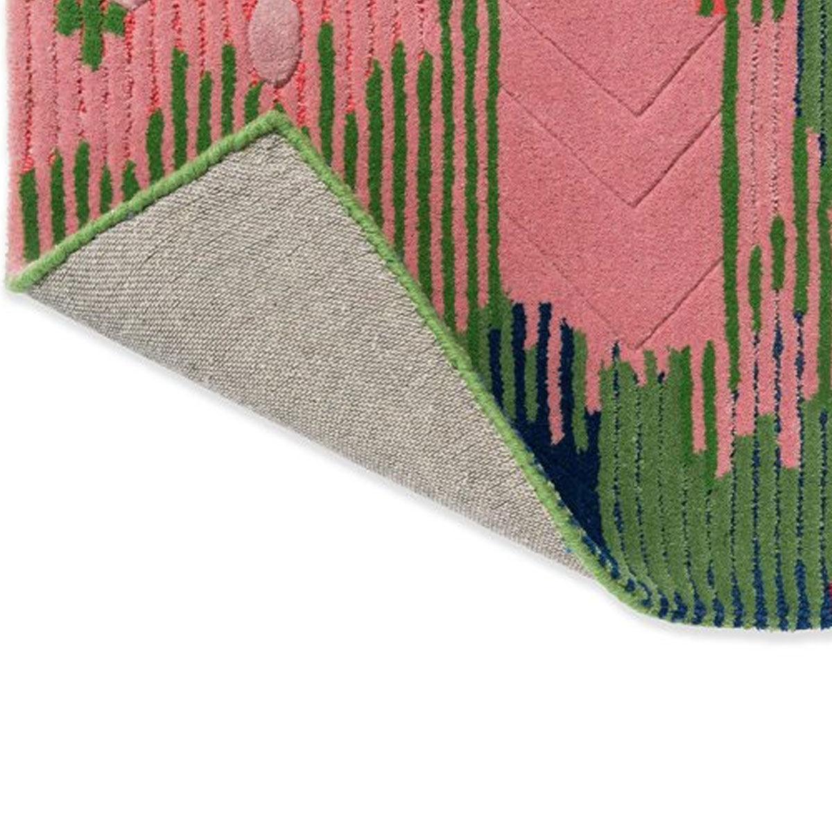 Harlequin X Sophie Robinson &#39;Wilderness - Peridot/Emerald&#39; Rug