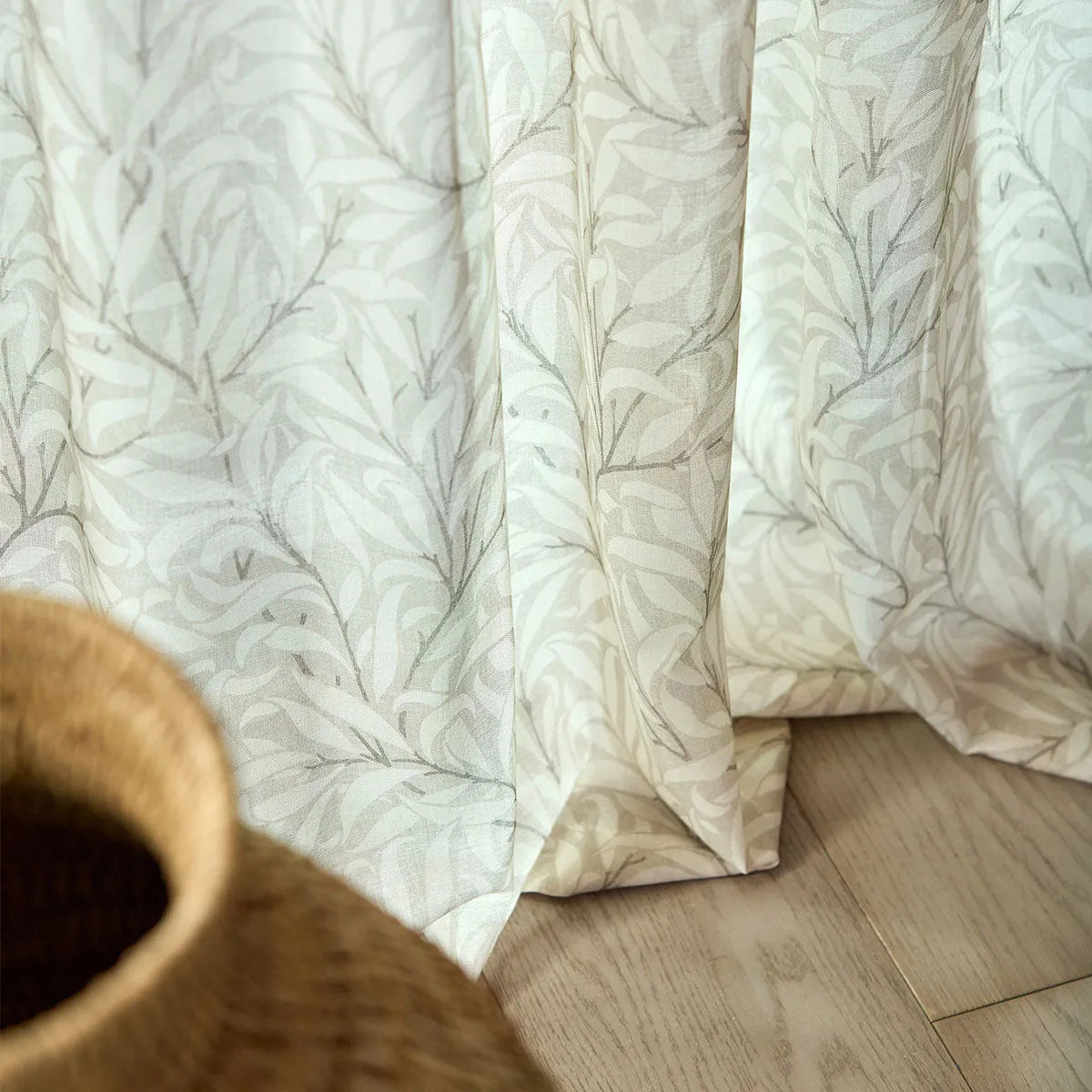 Pure Willow Boughs Sheer Wide Width Fabric - Morris &amp; Co