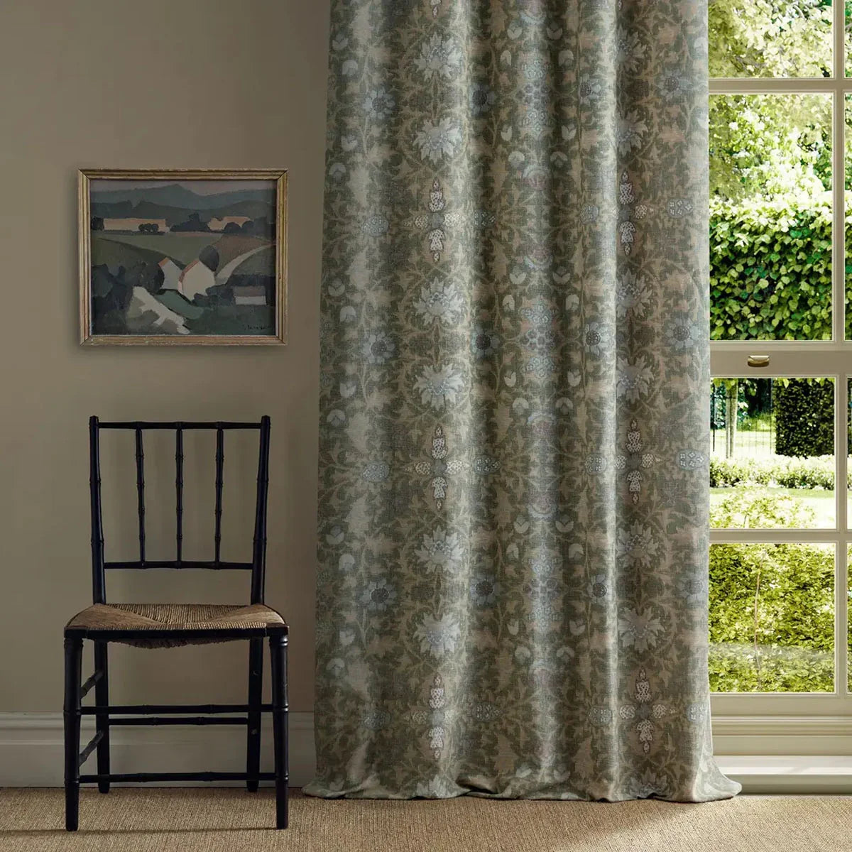 Wilton Warp Print Fabric - Morris & Co