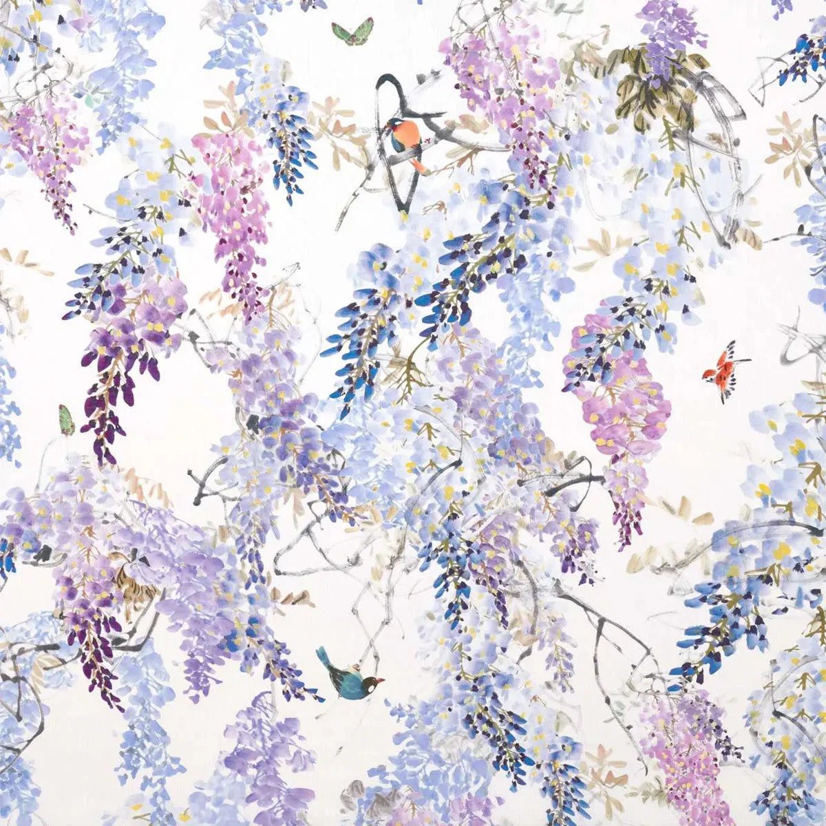 Wisteria Falls Fabric - Sanderson