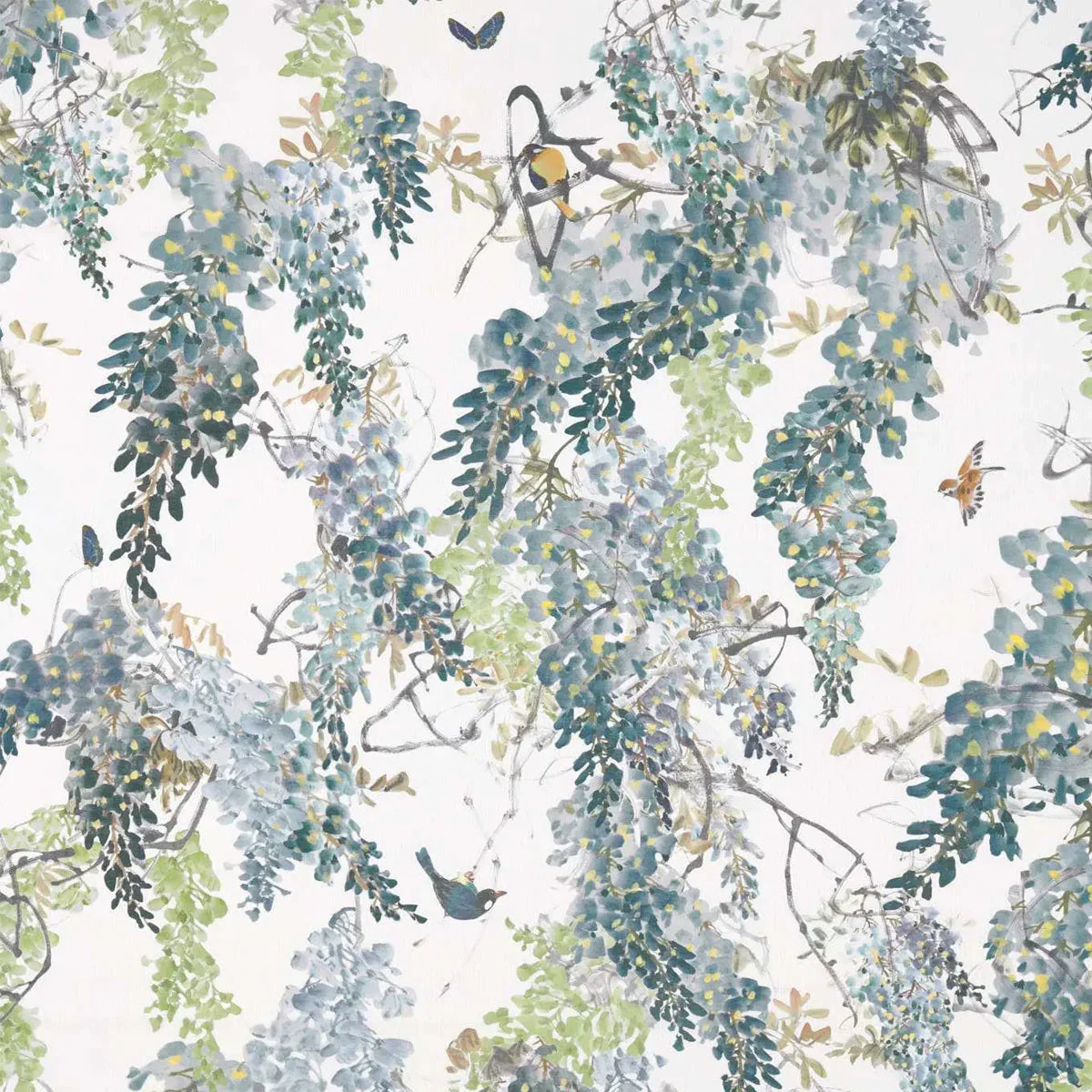 Wisteria Falls Fabric - Sanderson